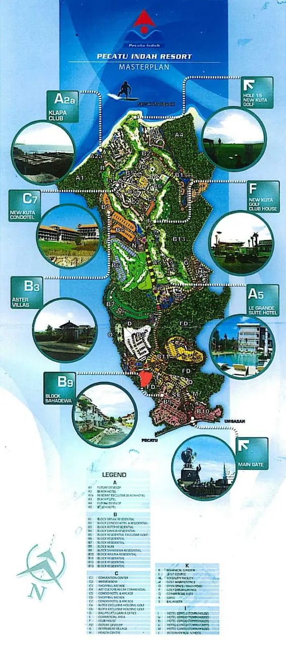 Ocean View Land In Pecatu Graha Dreamland