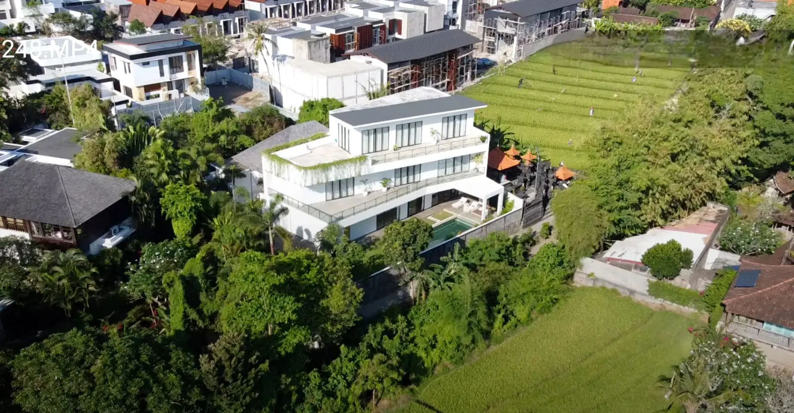 Luxury Villa With Rice Field & Sunset Views In Pererenan