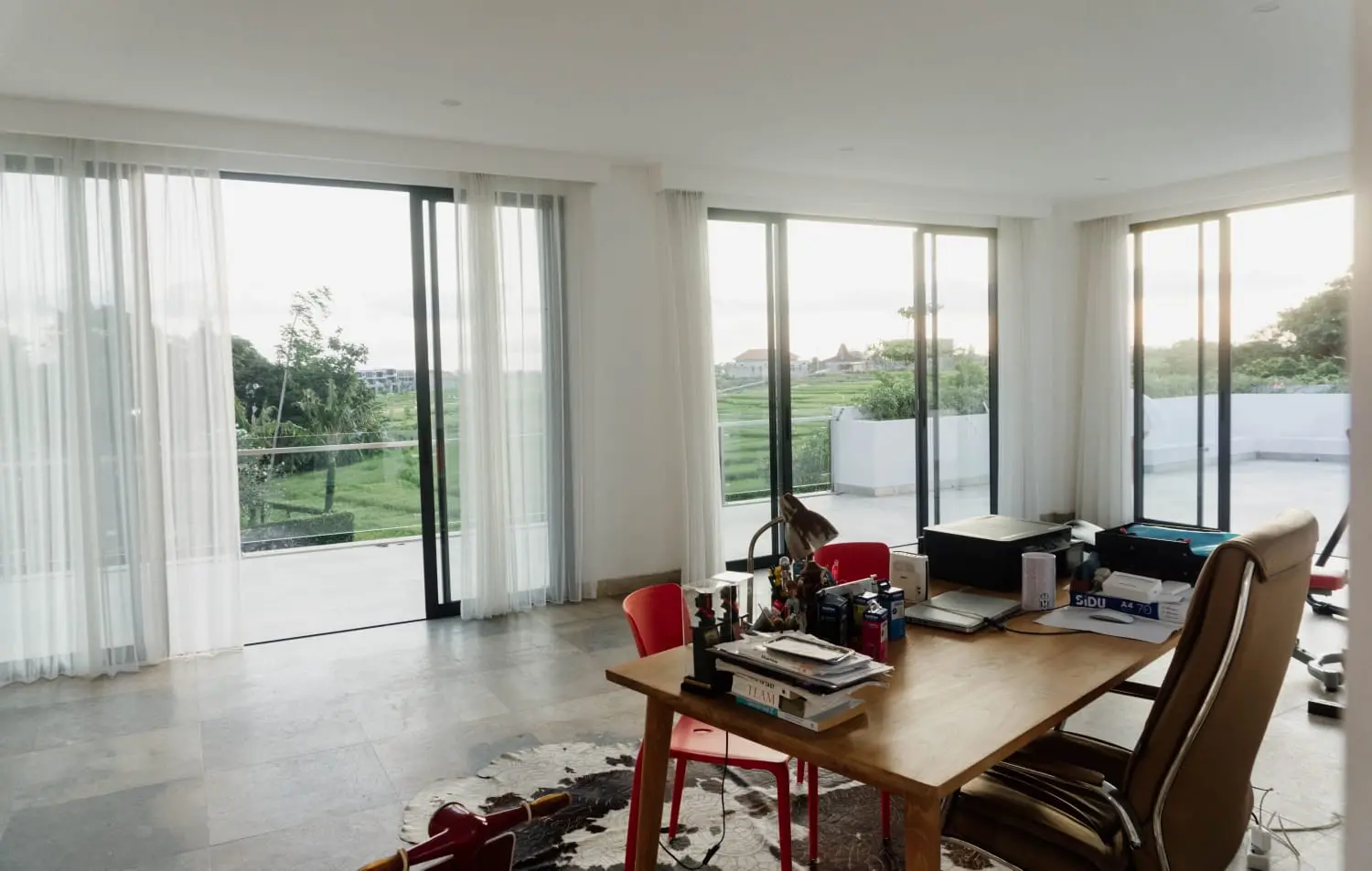 Luxury Villa With Rice Field & Sunset Views In Pererenan