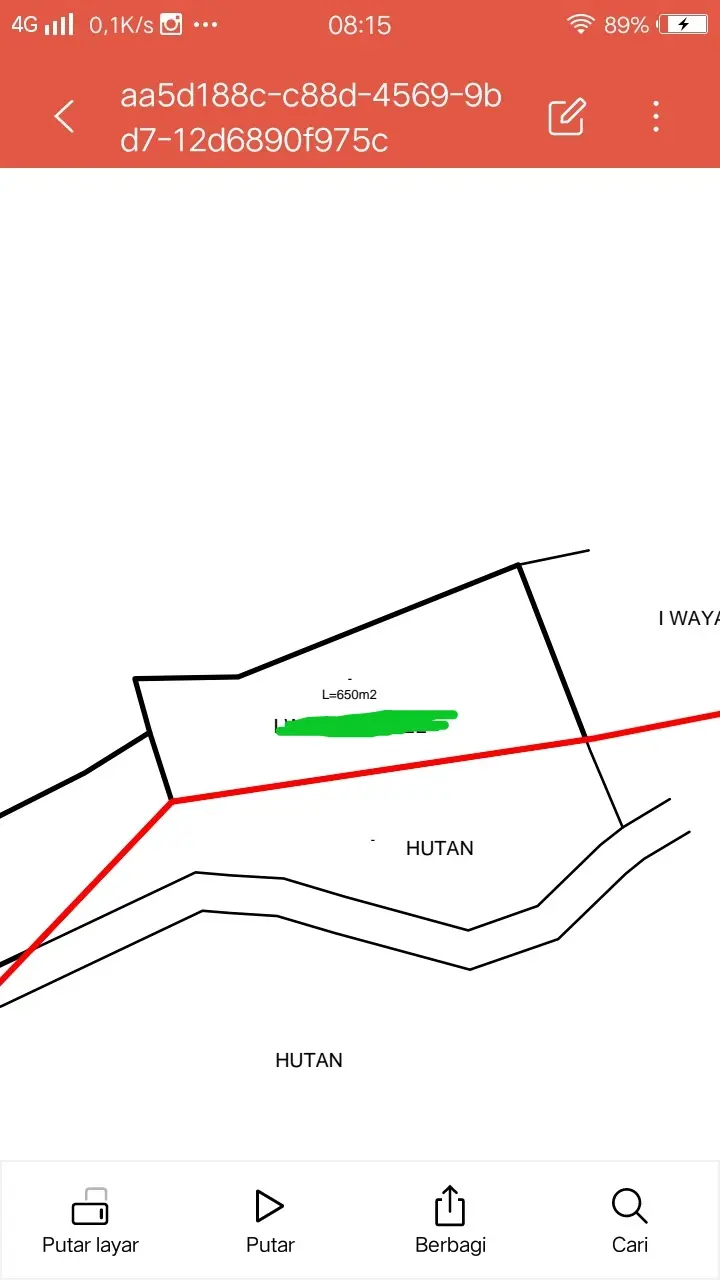 Premium Lake Front Land Batur Lake Kintamani