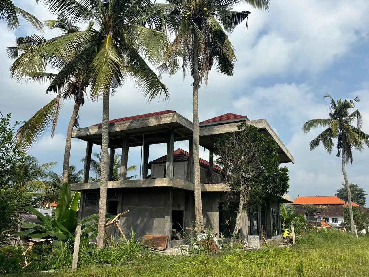 Villa Unfinished Located In Nyanyi, Tabanan