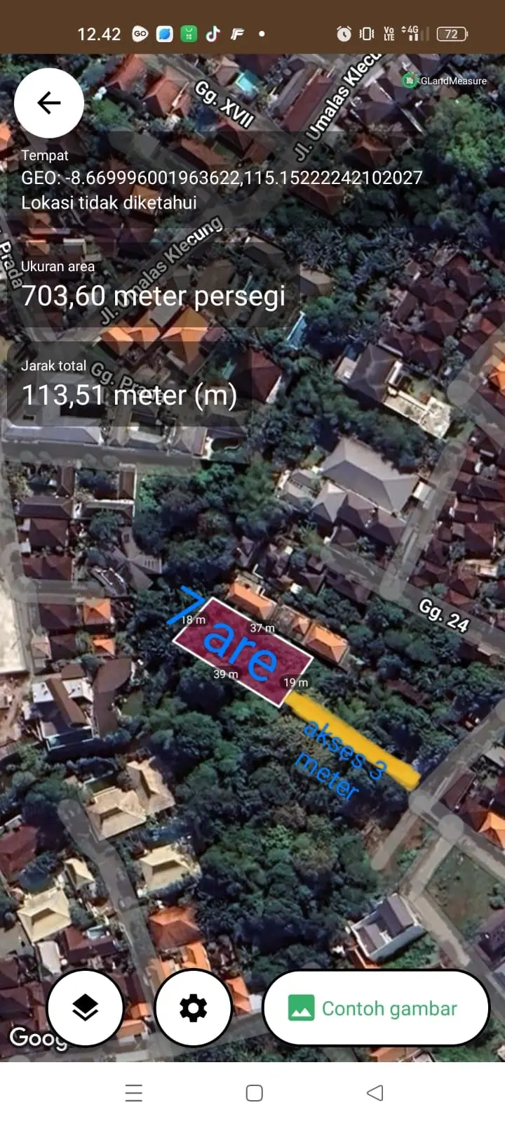 Leasehold Land In Umalas 1 Seminyak