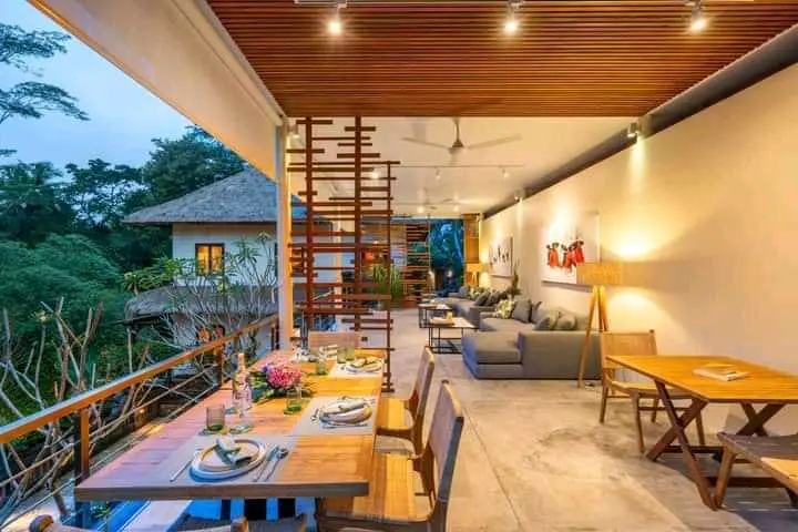 Beautiful Luxury River Side Villa And Jungle View In Tegalalang Ubud Bali