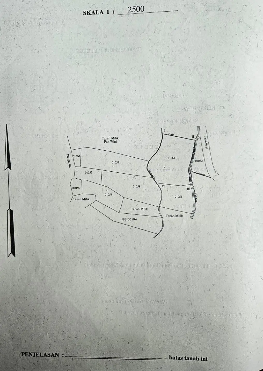 Premium Land In Sembung Tabanan