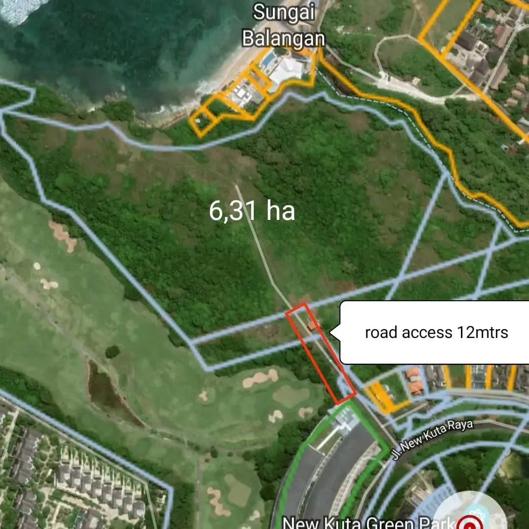 Direct Owner Super Premium Cliff Front Balangan