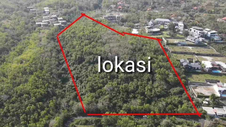 Premium Full Ocean View Land For Sale In Pecatu Bali